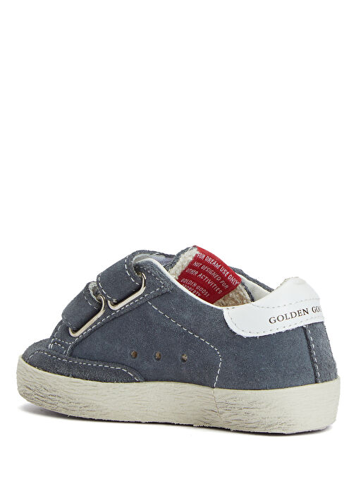 Golden Goose Golden Goose Çok Renkli Beyaz Old School Unisex Çocuk Süet Sneaker Beymen'de! Çok Renkli Beyaz - 4. görsel