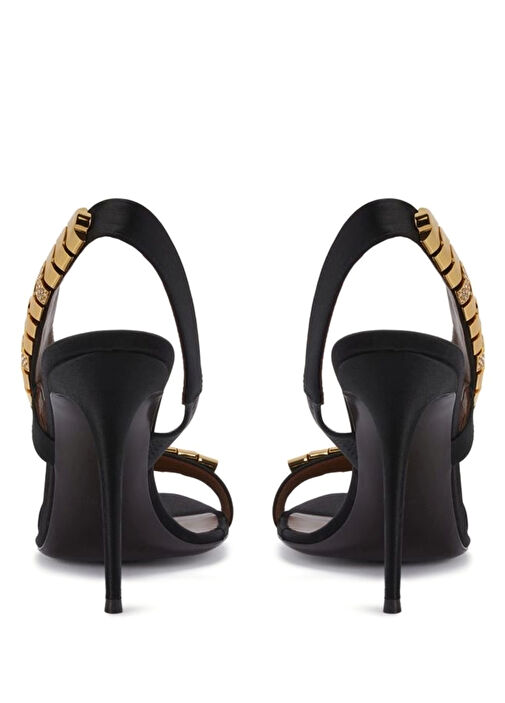 Dafne Siyah Kadın Sandalet - Görsel 4