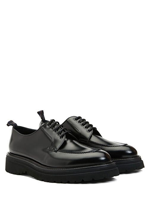 Siyah Erkek Deri Ayakkabı - Görsel 3