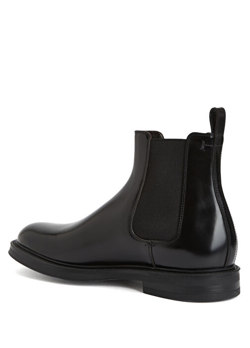 Siyah Erkek Deri Bot - Görsel 4