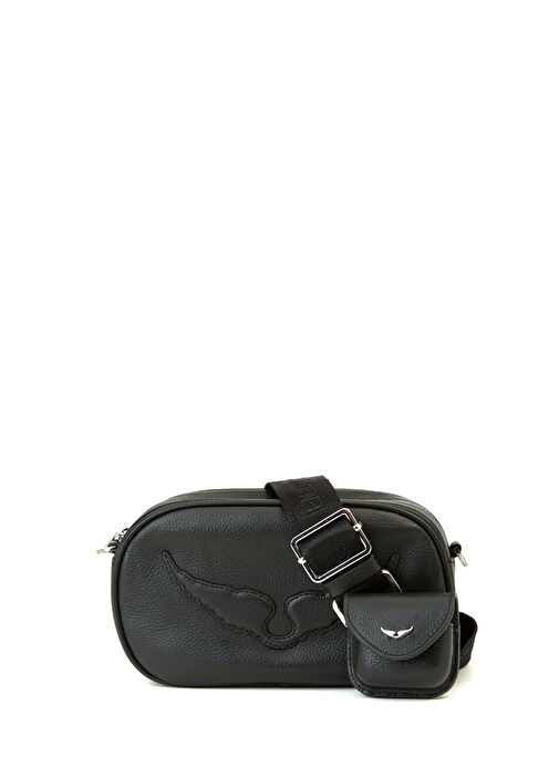 ショルダーバッグ・ポシェット Rock With You Crossbody - Zadig & Voltaire - Leather - Black 21270854_51212751_600.jpg