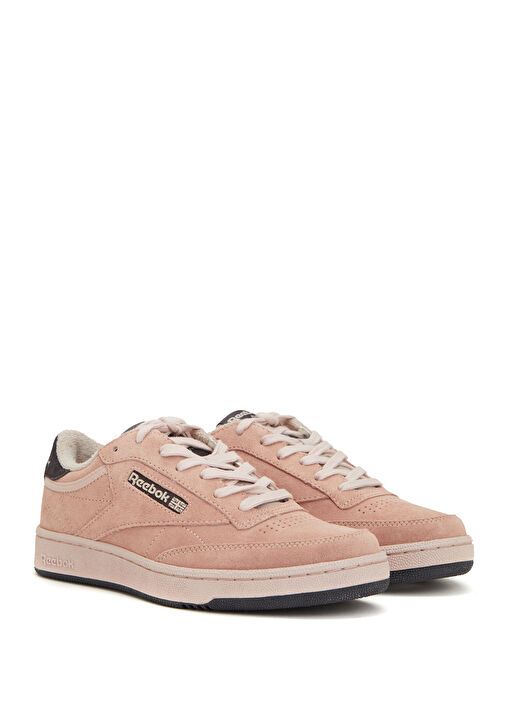 Club C Pudra Kadın Deri Sneaker - Görsel 3
