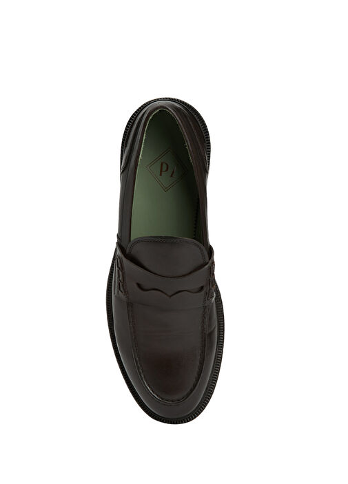 Kahverengi Erkek Deri Ayakkabı - Görsel 5