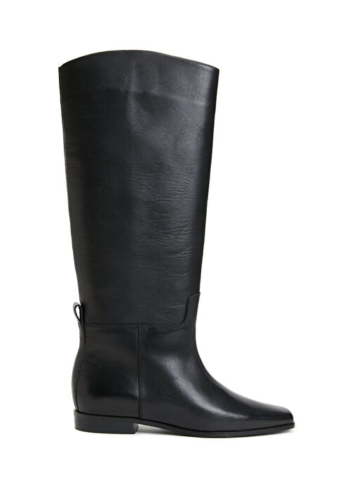 Beymen Club Siyah Beymen Club Deri Kadın Çizme
