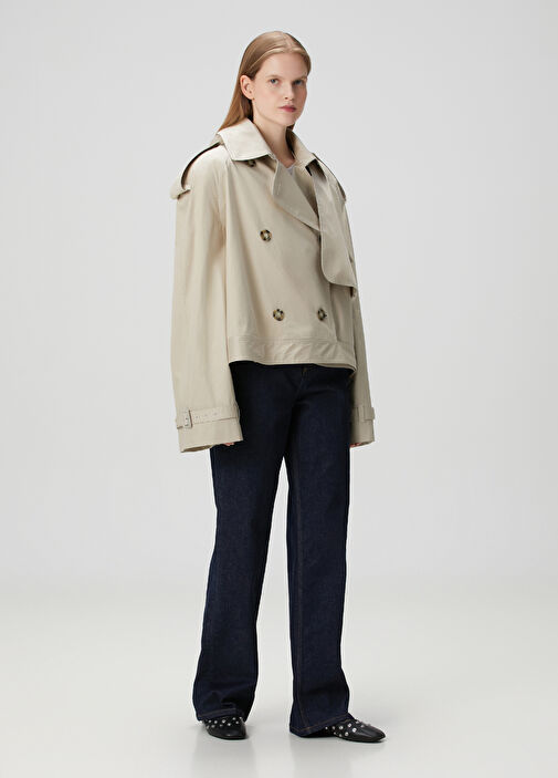 Stella McCartney - Beige Short Trench Coat