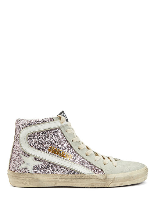 Slide Lila Kadın Bilek Boy Sneaker - Görsel 2