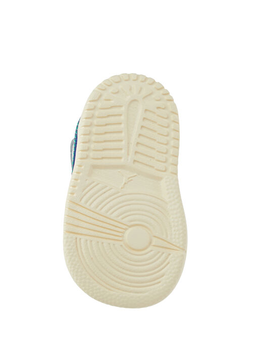 Jordan 1 Beyaz Unisex Çocuk Sneaker - Görsel 6