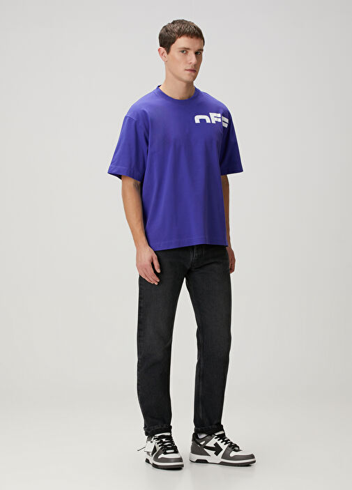 Off-White - Mavi T-shirt - Mor