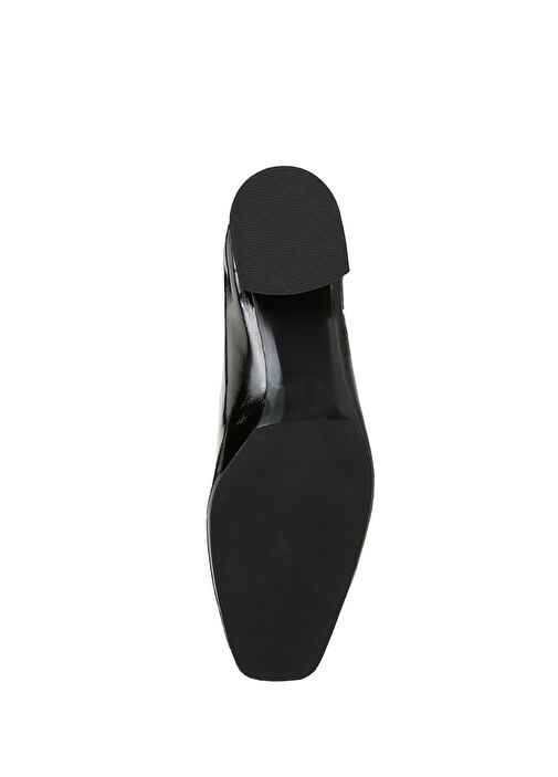 Siyah Kadın Deri Babet - Görsel 6