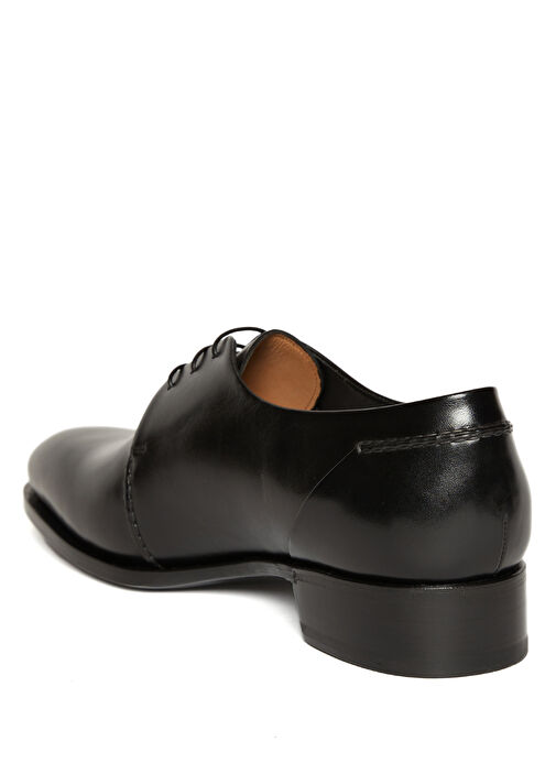Siyah Erkek Deri Ayakkabı - Görsel 4