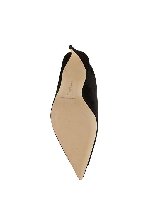 Dobre Siyah Kadın Süet Terlik - Görsel 6