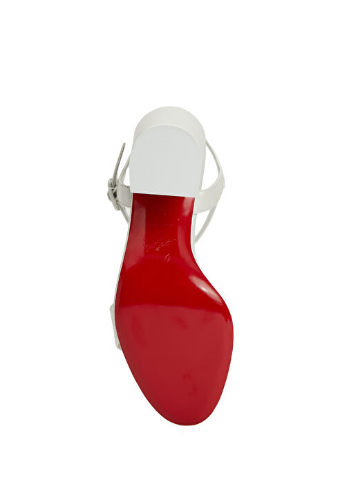 Miss Jane Beyaz Kadın Deri Sandalet - Görsel 6