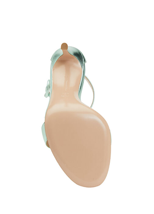 Portofino 105 Yeşil Kadın Deri Sandalet - Görsel 6