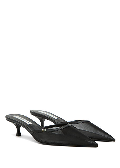 Siyah Kadın Terlik - Görsel 3