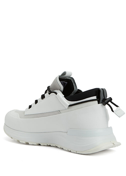 Beyaz Kadın Deri Sneaker - Görsel 4