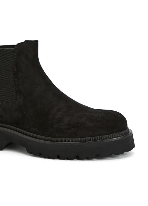 Siyah Erkek Süet Bot - Görsel 7