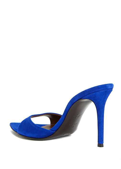 Mavi Kadın Deri Terlik - Görsel 4