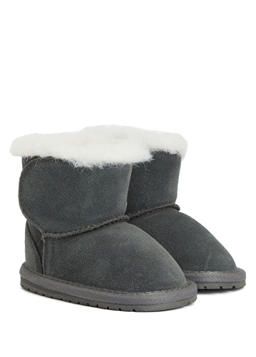 Toddle Antrasit Çocuk Süet Bot - Görsel 3