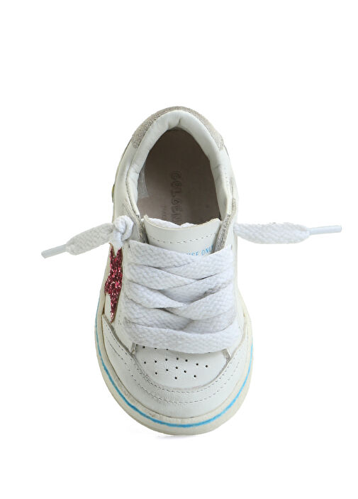 BallStar Çok Renkli Kız Çocuk Deri Sneaker - Görsel 5
