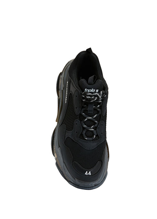 Triple S Siyah Erkek Sneaker - Görsel 5