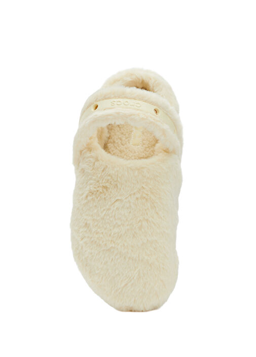 Classic Unfurgettable Krem Shearling Kadın Terlik - Görsel 5
