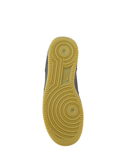 Air Force 1 LV8 3 Siyah Çocuk Deri Sneaker - Görsel 6