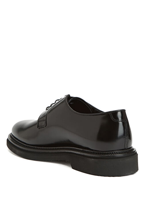 Siyah Erkek Deri Ayakkabı - Görsel 4