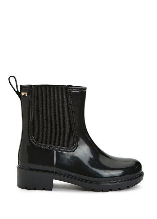Siyah Kadın Yağmur Botu - Görsel 2