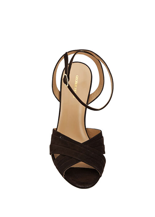 George Hogg Kahverengi George Hogg Süet Kadın Sandalet