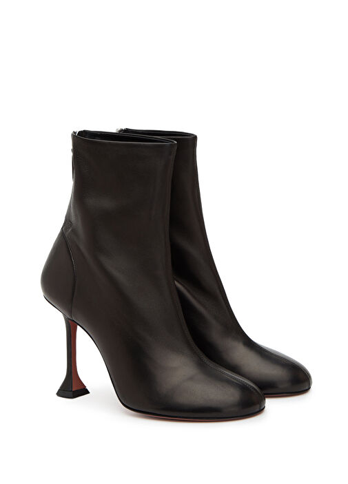 Iris Siyah Kadın Deri Bot - Görsel 3