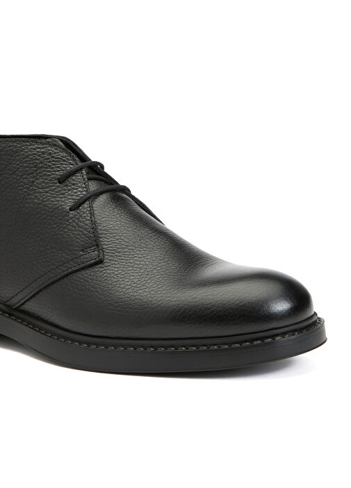 Siyah Erkek Deri Bot - Görsel 7