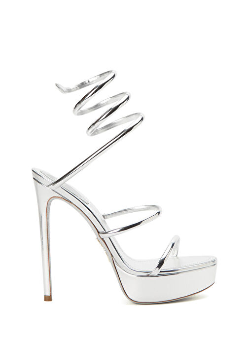 Rene Caovilla Gümüş Rene Caovilla Ayakkabi