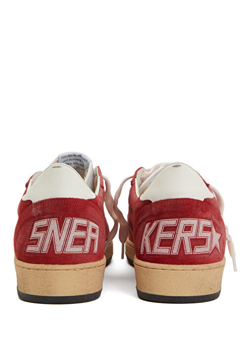 Ballstar Kırmızı Erkek Deri Sneaker - Görsel 6