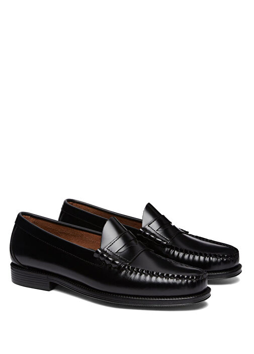 Siyah Erkek Deri Loafer - Görsel 3