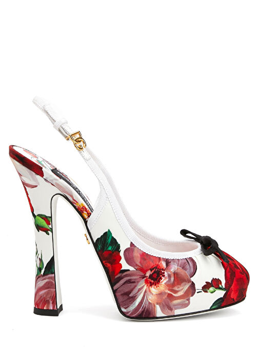 Çok Renkli Topuklu Ayakkabı - Görsel 2