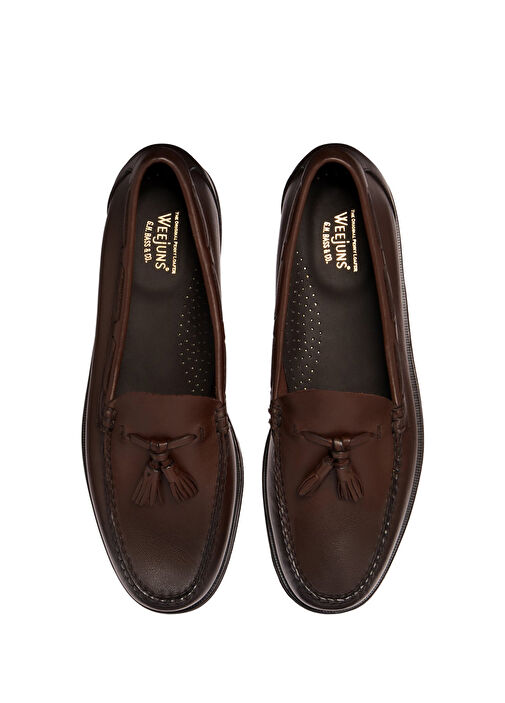 Weejuns Kahverengi Erkek Deri Loafer - Görsel 4