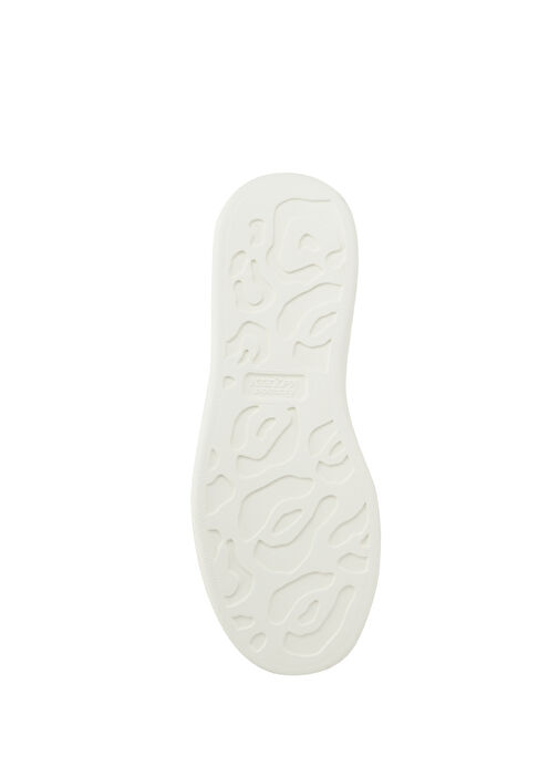 Oversized Bej Erkek Deri Sneaker - Görsel 6