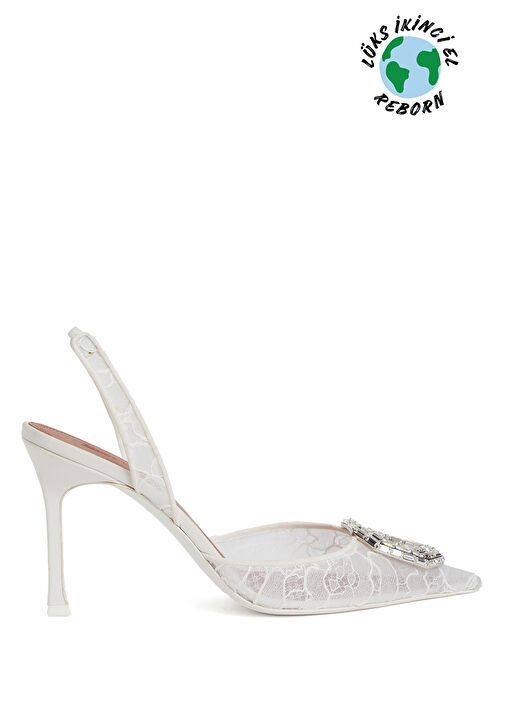 Amina Muaddi Topuklu Ayakkabı - Görsel 2