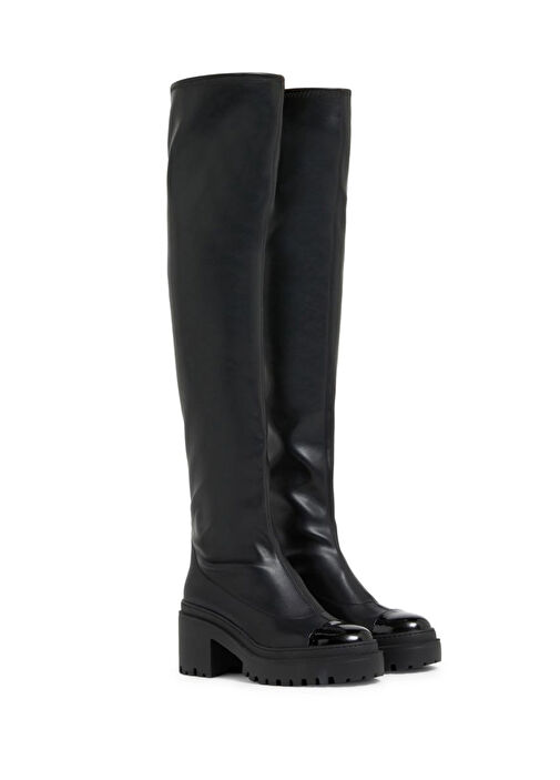 Siyah Kadın Çizme - Görsel 3