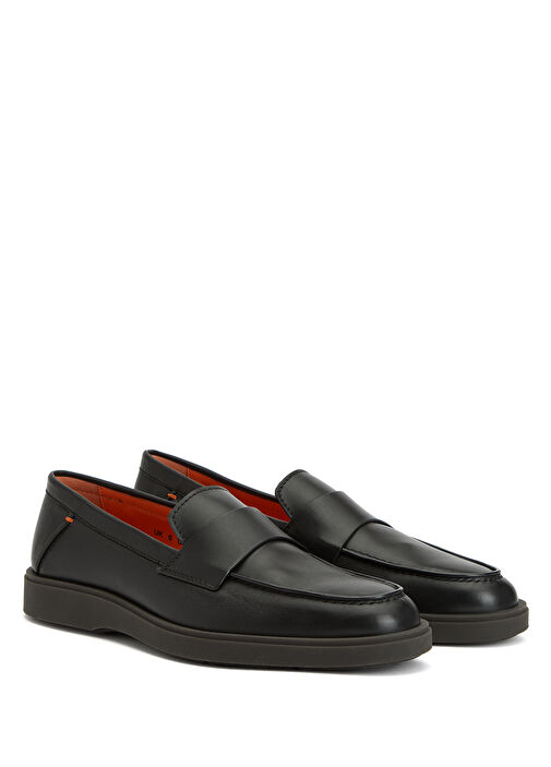 Siyah Erkek Deri Loafer - Görsel 3