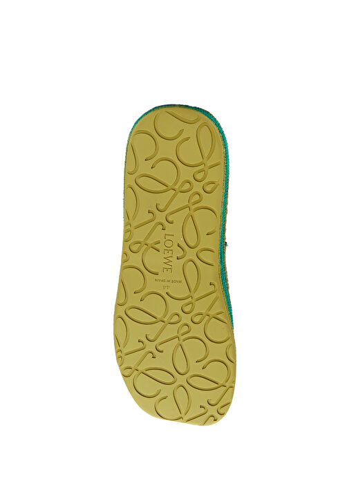 x Paula's Ibiza Yeşil Erkek Deri Espadril - Görsel 6