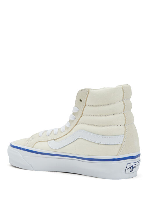 Sk8-Hi Reissue Kırık Beyaz Kadın Süet Sneaker - Görsel 4