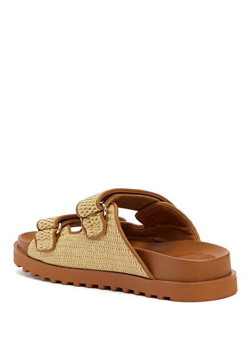 Fadelize Kahverengi Kadın Terlik - Görsel 4