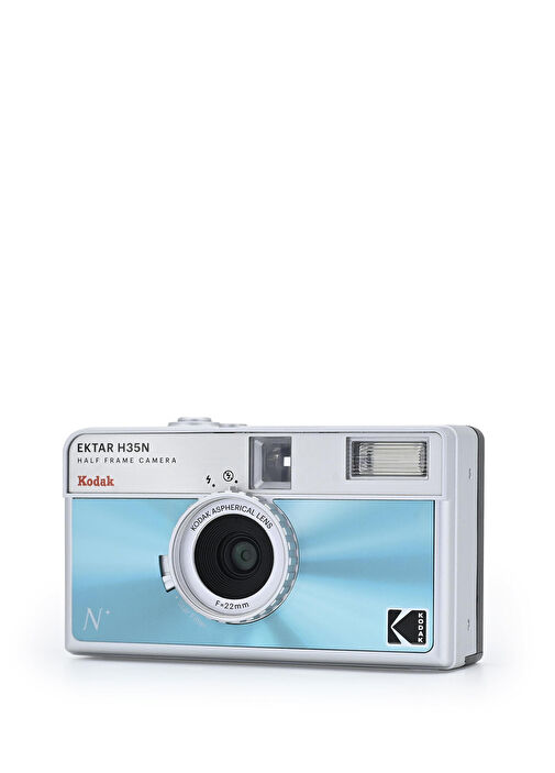 Kodak - Ektar H35N Sırlı Mavi 35mm Filmli Fotoğraf Makinesi