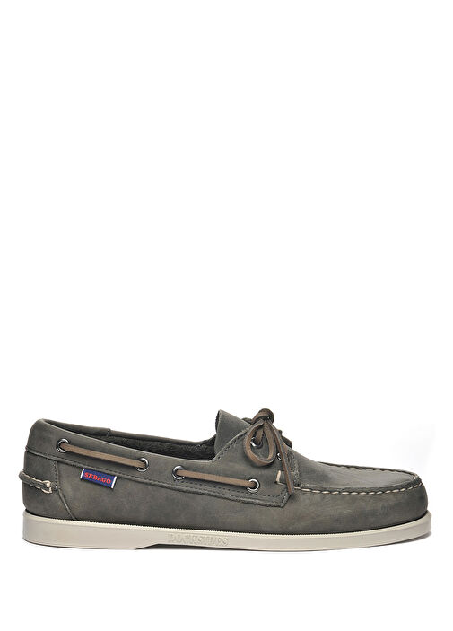 Docksides Portland Crazy Gri Erkek Süet Sneaker - Görsel 2