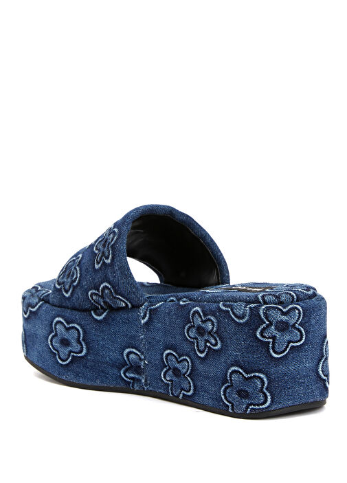 Mavi Kadın Denim Terlik - Görsel 4