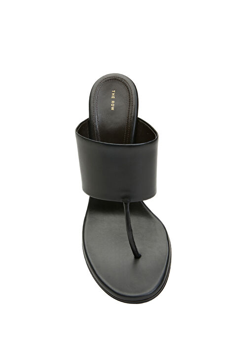 Signum Siyah Kadın Deri Terlik - Görsel 5