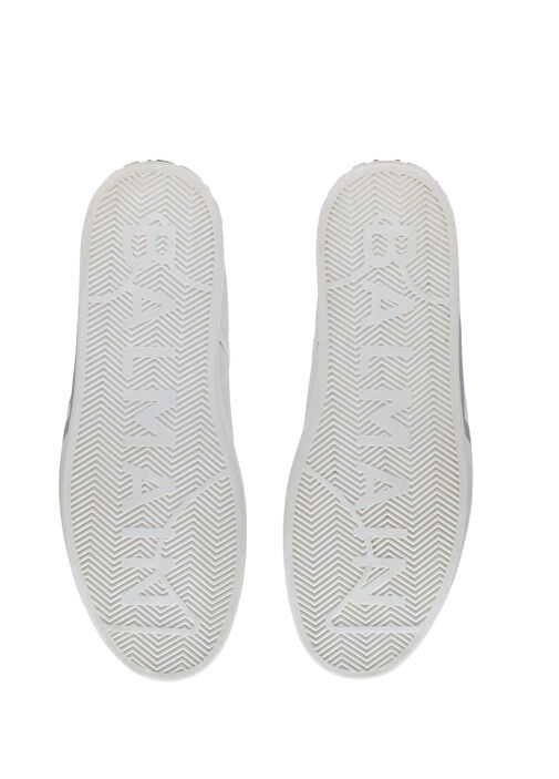 B-Court Gri Erkek Deri Sneaker - Görsel 6