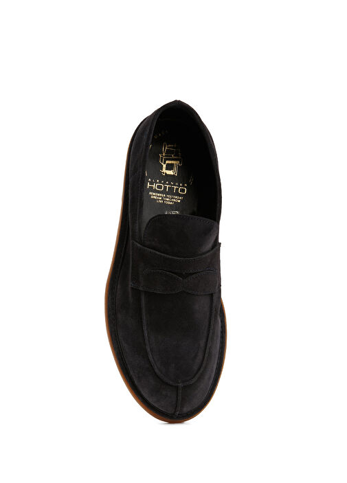 Lacivert Erkek Deri Loafer - Görsel 5