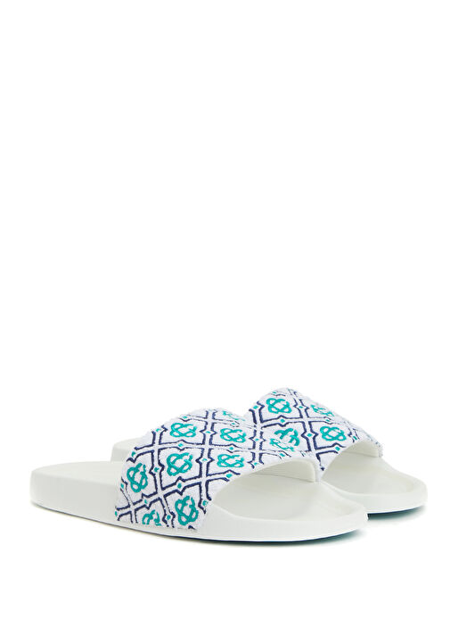 Çok Renkli Kadın Terlik - Görsel 3